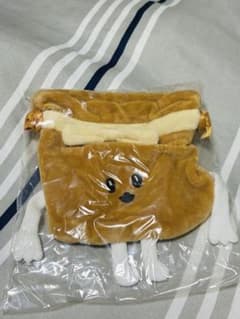 ナガノキャラクターズおかお巾着　もちきんちゃくのサムネイル