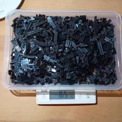 ナノブロック　黒　160g