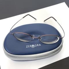 美品、ZEROGRA（ゼログラ） ZEG-S004 ブラウン、メガネケース - メルカリ