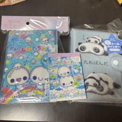 ぷくぷくあわわちゃん たれぱんだ シールバインダー セット　おまけ　メモ帳のサムネイル