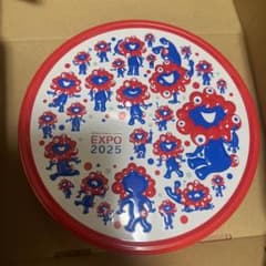 大阪万博限定 ミャクミャク缶 ミャクミャクデザイン プレーンクッキー