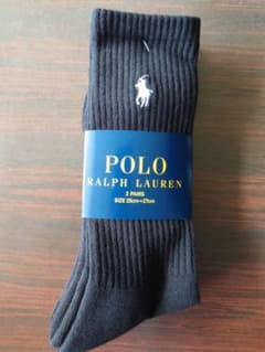 POLO RALPH LAUREN ソックス 2足セット ブラックのサムネイル