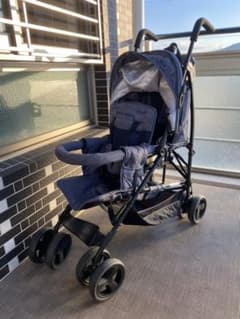 ベビーカー　Kinderwagon DUOシティ-HOP ２人乗り用　‼️のサムネイル