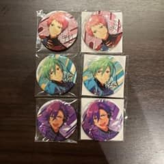 あんスタ 風早巽 アドニス 斎宮宗 6周年缶バッジ 良品不良品セット