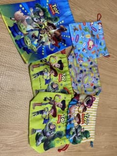 トイストーリー　お弁当袋　巾着のサムネイル