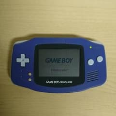 任天堂 ゲームボーイアドバンス 本体青(ソフト充電器付属なし）ジャンク品のサムネイル