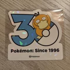 포켓몬 코닥 한국 한정 스티커 30주년 씰 메가페스타