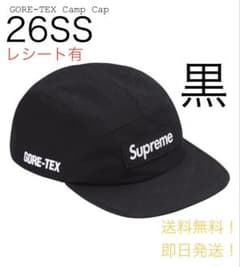 supreme 26SS GORE-TEX Camp Cap Black