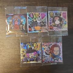 ワンピース 海賊シールウェハース 5種セットのサムネイル