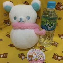 リラックマ ほっこりウィンター ぬいぐるみ 雪だるまのサムネイル