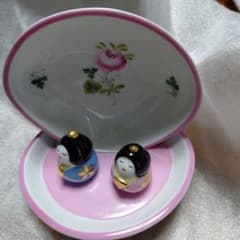 ヘレンドウィーンの薔薇 瀬戸物のお雛様 - メルカリ