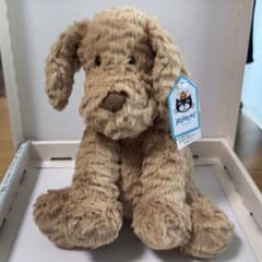 タグ付き！Jellycat Fuddlewuddle Puppy パピーのサムネイル