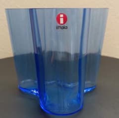 廃盤レア☆限定色☆イッタラ☆アアルトベース 95mm☆サファイア☆ 廃盤レア☆限定色☆イッタラiittala☆アアルトベース 95mm☆サファイア