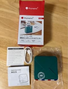 t*k様 新品未使用未開封PhomemoM02S ラベルプリンター印刷用紙ありのサムネイル