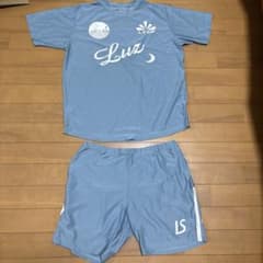Luz Tシャツとショーツセット 水色のサムネイル