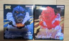 東宝怪獣シリーズ鎮座獣 EX ゴジラ(1995)フィギュアA.Bカラー2体セット