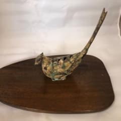 チベット密教法具 古銅鍍金 金剛杭 プルパ 骨董 アンティーク | Compre