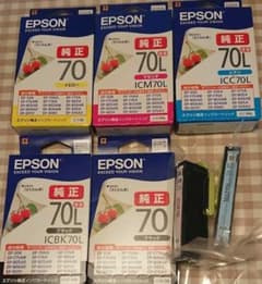 EPSON 純正 インクカートリッジ さくらんぼ 70、70Lのサムネイル
