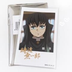 鬼滅の刃 柱カフェ チェキ風ブロマイド 箔押し 時透無一郎 鬼滅の刃 時透無一郎 柱カフェ チェキ風ブロマイド 箔押し レアver