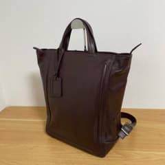 マザーハウス リュック バックパック 2way レザー ブラウン - メルカリ