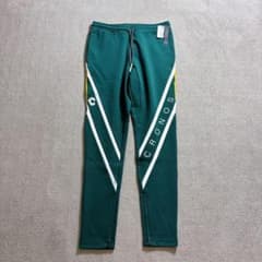 新品未使用 CRONOS クロノス ラインパンツ トラックパンツ グリーン XL