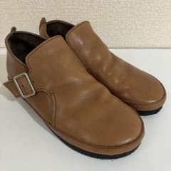 美品 Plantation プランテーション / レザー シングルモンク Sのサムネイル