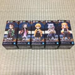 鬼滅の刃　ワールドコレクタブルフィギュア　5体セットのサムネイル