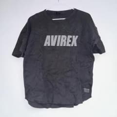 AVIREX ワッフル素材 Tシャツ　黒のサムネイル