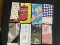 아라시 반다나 8점 세트 전시회 두근두근 학교 Popcorn