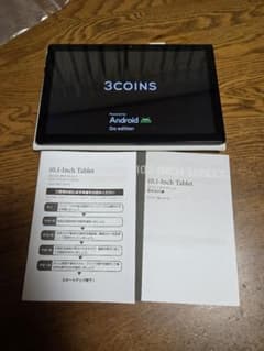 3COINS 10.1インチタブレット 本体 - メルカリ