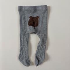 baby Gap / ベビータイツ / グレー /くま / 0-12mのサムネイル