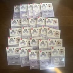☆廃盤☆DAISO　アイラッシュ　つけまつげ　A10　25個セットのサムネイル