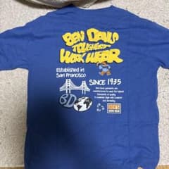 BEN DAVIS Tシャツ ブルー XLサイズのサムネイル
