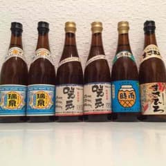 本場沖縄の泡盛ミニチュアボトル6本セットのサムネイル