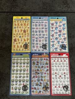 正規品　ボンボンドロップシールディズニー6枚セットのサムネイル