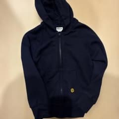 BREEZE ネイビー ジップアップパーカー 120のサムネイル
