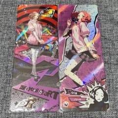 ペルソナ5 KAYOU 中国限定 春 ジョゼ ペルソナ5 中国限定 チケット風カード R/SRセット 奥村春 ノワール