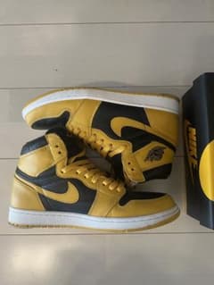 NIKE AJ1 pollen /28cm/ソールプロテクション付きのサムネイル
