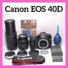 ✨スポーツ観戦におすすめ✨Canon EOS 40D✨ダブルレンズ✨高速撮影 ✨スポーツ観戦におすすめ✨Canon EOS 40D✨ダブルレンズ✨高速撮影