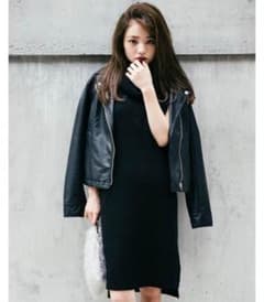 ニットワンピース ノースリーブ GRLのサムネイル