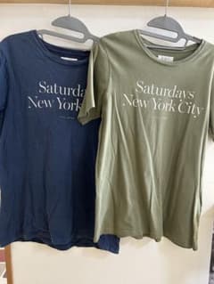 バラ売り可 SATURDAYS NEW YORK CITY Tシャツ 2枚セットのサムネイル
