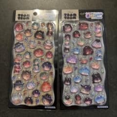 【新品未開封】ディズニー ツイステツムツム チェリジェムステッカー 2枚セットのサムネイル