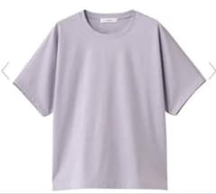 ebure  エブール 超長綿スーピマコットン クルーネックTシャツ　 ピンク 超長綿スーピマコットン クルーネックTシャツ | ブランド古着の買取