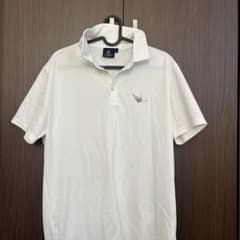 1 piu 1 uguale 3 ホワイト ポロシャツ Vサイズ - メルカリ