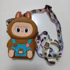 キャラクター シリコンバッグ ストラップ付きのサムネイル