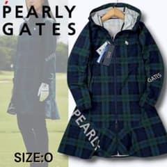 PEARLY GATES チェック柄 ワンピース 1 0 パーリーゲイツ 定価4.8万 シワ防止 ワンピース チェック柄