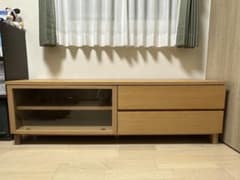 無印良品　オーク材　AVラック　150cmのサムネイル