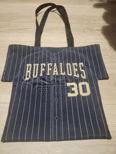 Buffaloes ユニフォーム柄トートバッグ 廣岡大志　30 - 3