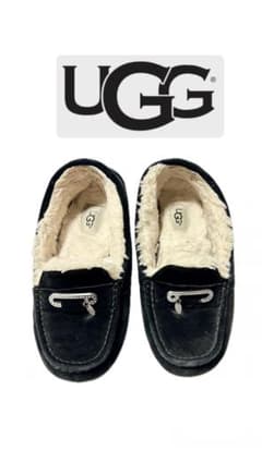 未使用！UGG モカシン スリッポン ブラック 26cm UGG モカシン スリッポン ブラック 24cm - メルカリ