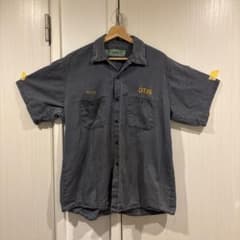 CINTAS ワークシャツ 半袖 グレー OTIS刺繍のサムネイル